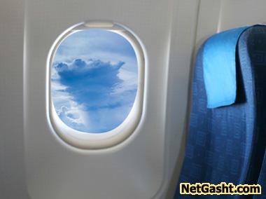 چرا پنجره های هواپیما دایره ای شکل است؟